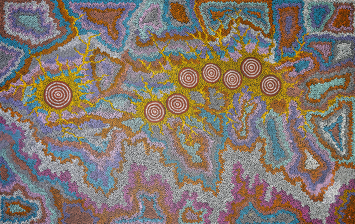 Aboriginal Painting - My Grandmother's Country