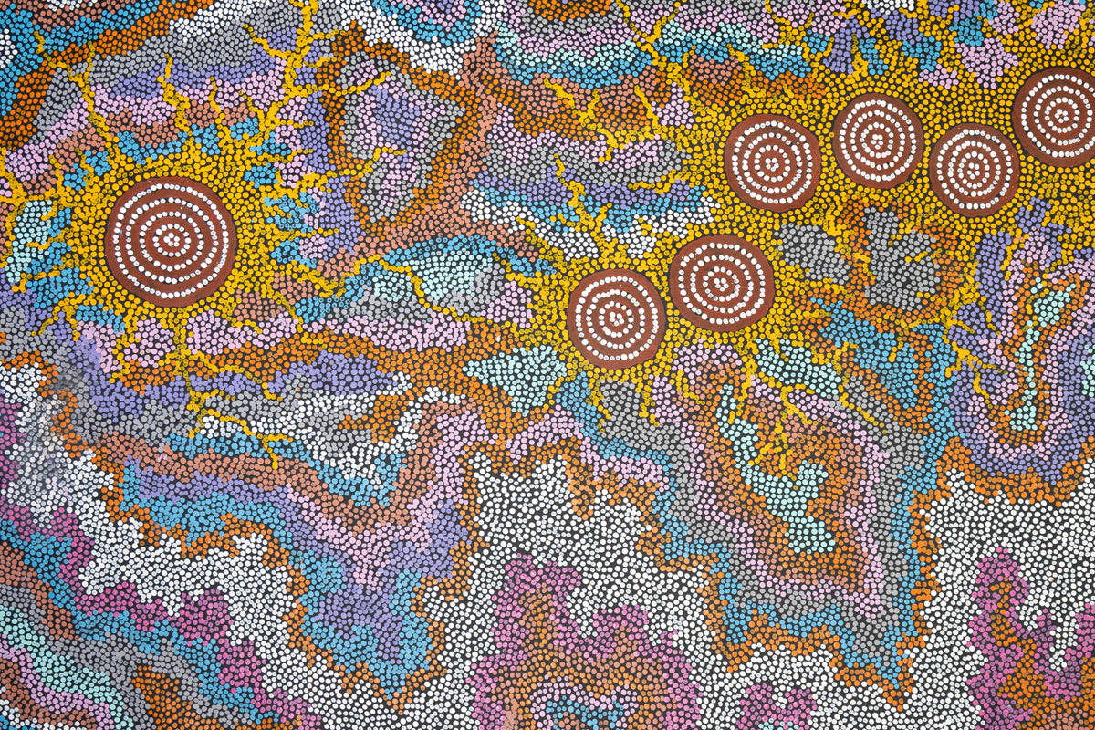 Aboriginal Painting - My Grandmother's Country