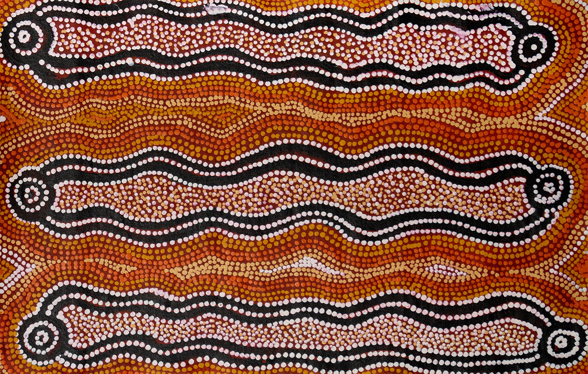 Aboriginal Painting - Rain Dreaming